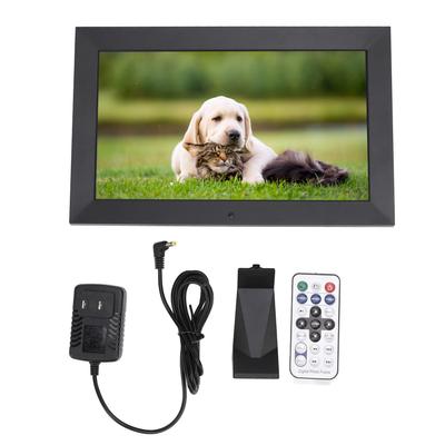 10 Inch Digital Photo Frame Multifunctional High Definition 1280x800 Multi Format Electronic