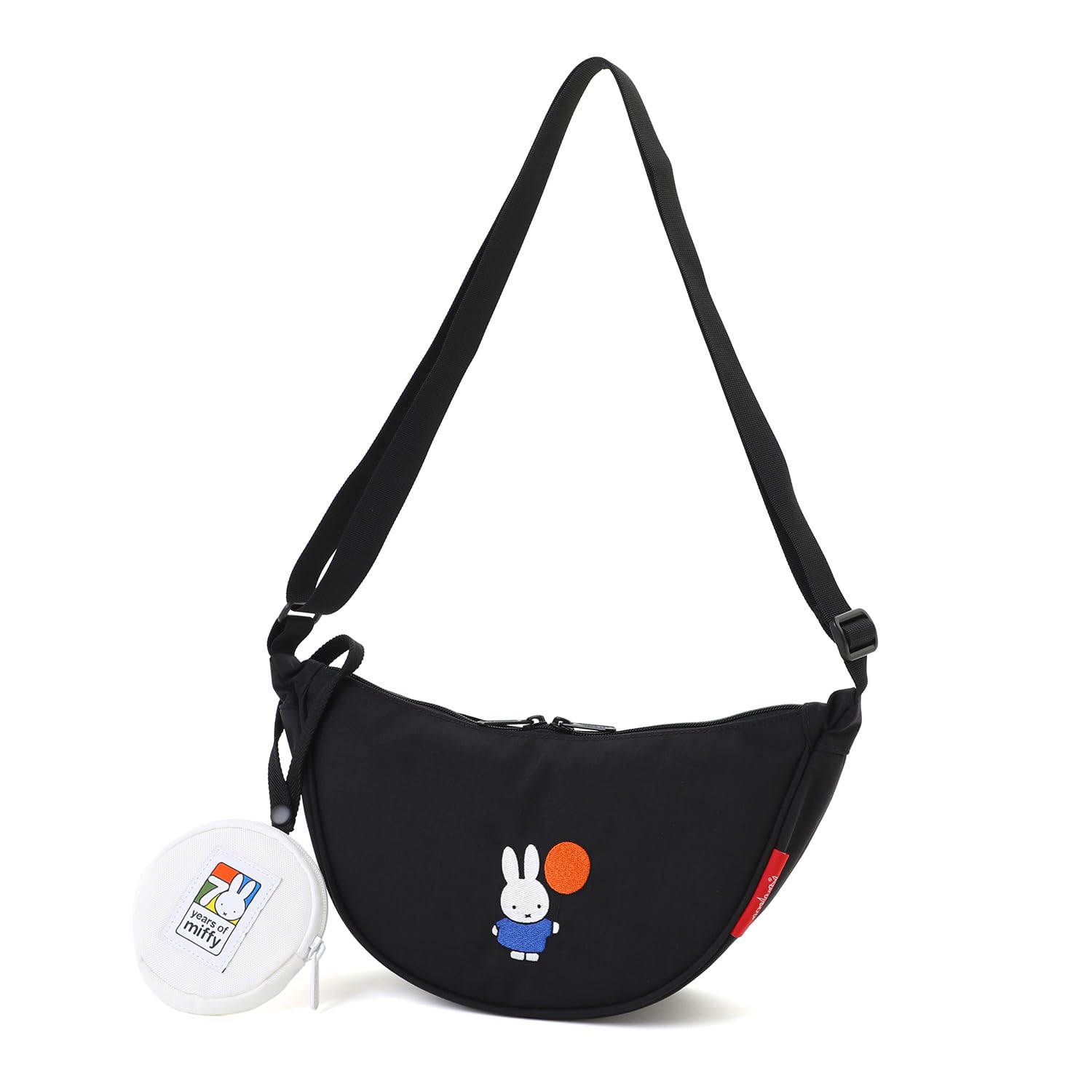

Official Product Shoulder Bag Bronck Crescent Bag 500D CORDURA miffy 70th Black [Manhattan Portage] чорний