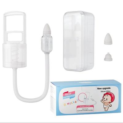 Nose Cleaner Baby Nasal Suction Aspirator Hand Pump Nasal Aspirator Cleaner Nose Cleaning Tool for 0-3 Year Newborns