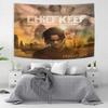 Bandiera americana Chief Keef Nel Giardino dell'Eden Arazzo da Parete Hippie HipPop Rapper Arazzi decorazione stanza estetica