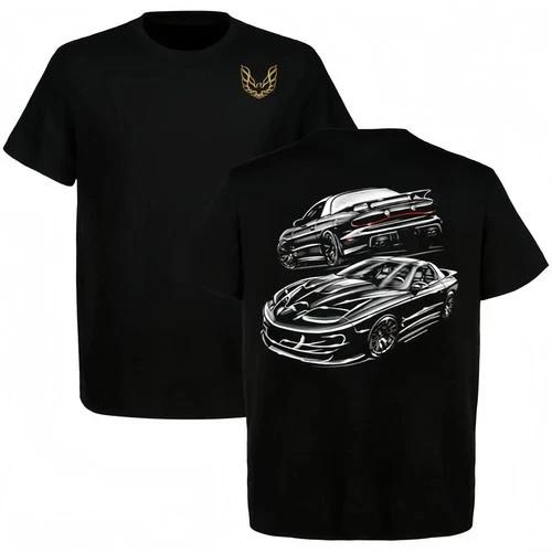 Firebird Trans Am Muscle Car 2-Sided T-Shirt 4th Gen Trans Am 4XL