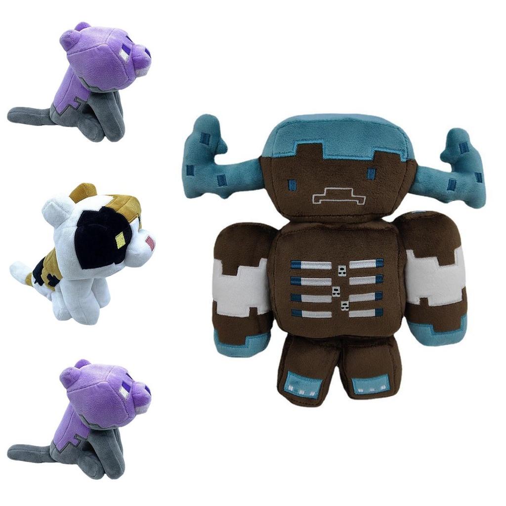 Pluszowa Lalka Minecraft Miękki Pluszowy Zwierzęcy Figurka Krótki Plusz Tkanina 20-23cm Wysokości