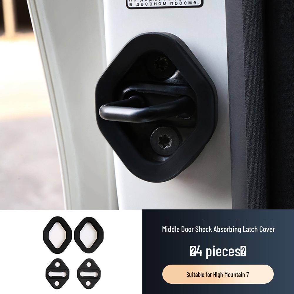 Wey Gaoshan 8 Middle Door Silent Lock Buckle Cover - Anti-rust, Anti-noise Gasket