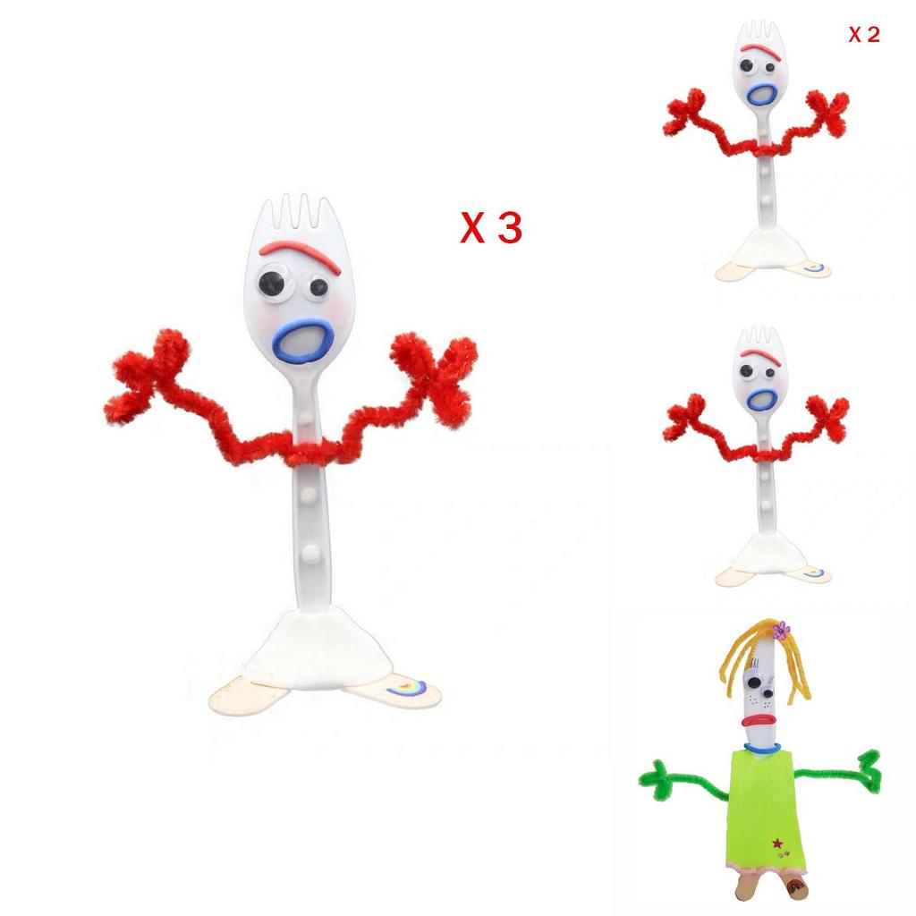 Aufregendes Toy Story 4 Forky und Messer DIY-Set zur Förderung des kreativen Spiels für Kinder