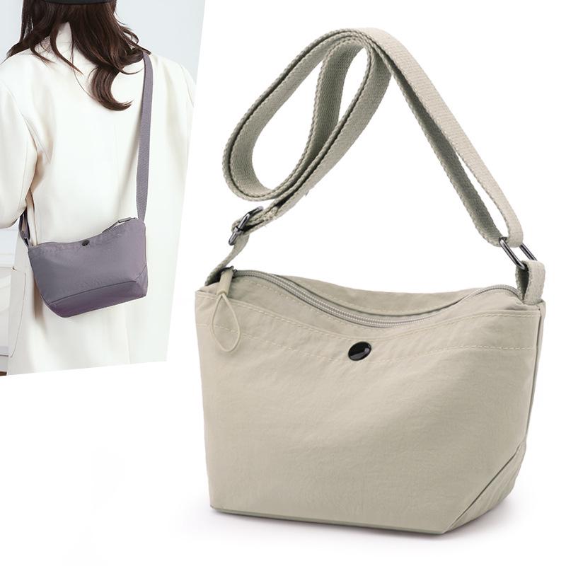 2025 Women's Versatile Lightweight Canvas & Nylon Crossbody Bag