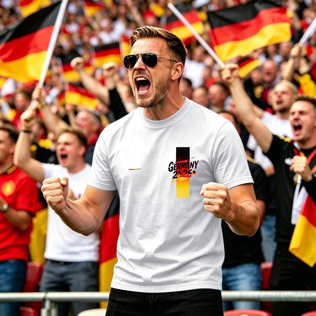 Unisex German Soccer Fan Top for Day Support