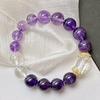Natural Amethyst White Crystal Design Bracelet Bracelet.