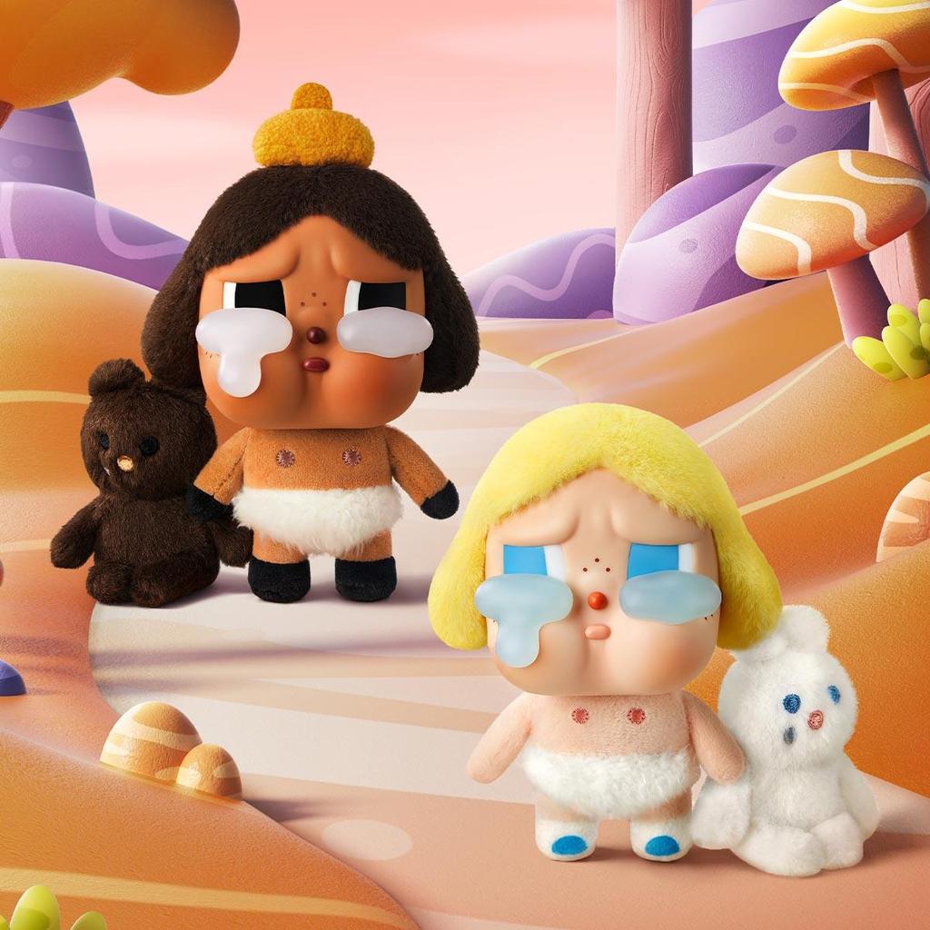 POP MART CRYBABY Crying Again Series-Vinyl Face Plush Blind Box (Single Pack / 6-Piece Set)