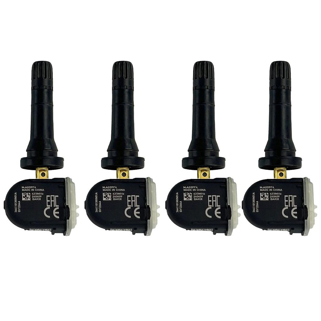 4 PCS Tire Pressure Monitor Sensor 3641101XKN01A 433MHz For Haval Dargo Greatwall Poer Tank 300