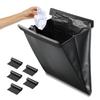 DONGYE Car Trash Can with Magnetic Stylish 5kg Load PU Easy Includes 5 Rolls of Trash Convenient Item Closure, Design, Capacity, Material,