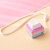 Portable Pocket Stress Relieving Toy with Button Lanyard Anxiety Alleviation for Daily Commute Travel Gifts