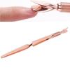 Stainless Steel X-shaped False Nail Shaping Tweezers  Professional Use