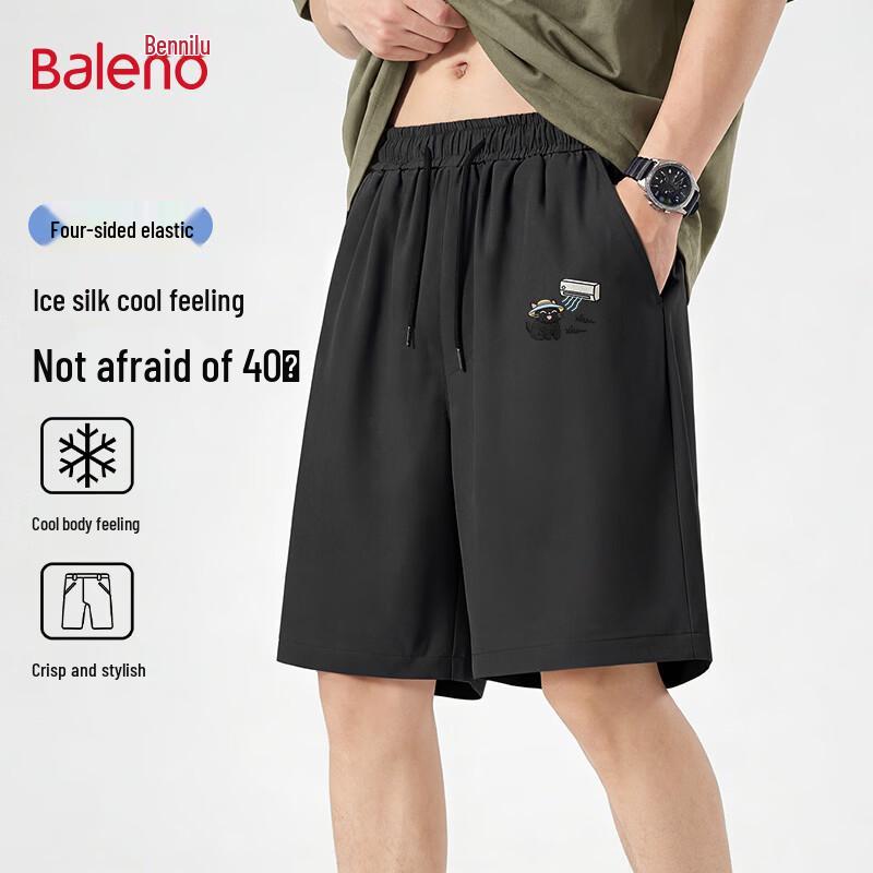

Baleno Men s 2026 Summer Ice Silk Cooling Sport Shorts 4XL