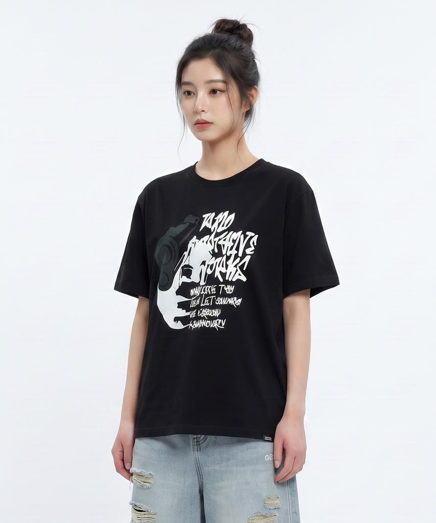 Peideu Pd Bullet Short Sleeve T-Shirt Black