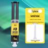 Deli 53573 Multi-functional Epoxy Resin Glue for Metal, Stone, Porcelain, and Wood