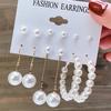 Pearl Stud Earring Set