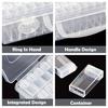 Clear Perler Beads Storage Boxes with Handle Storage Box Diamond Embroidery Accessories Drill Box