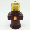 110-250V E27 Screw Base Light Bulb Holder Convert To With Switch Lamp Socket New