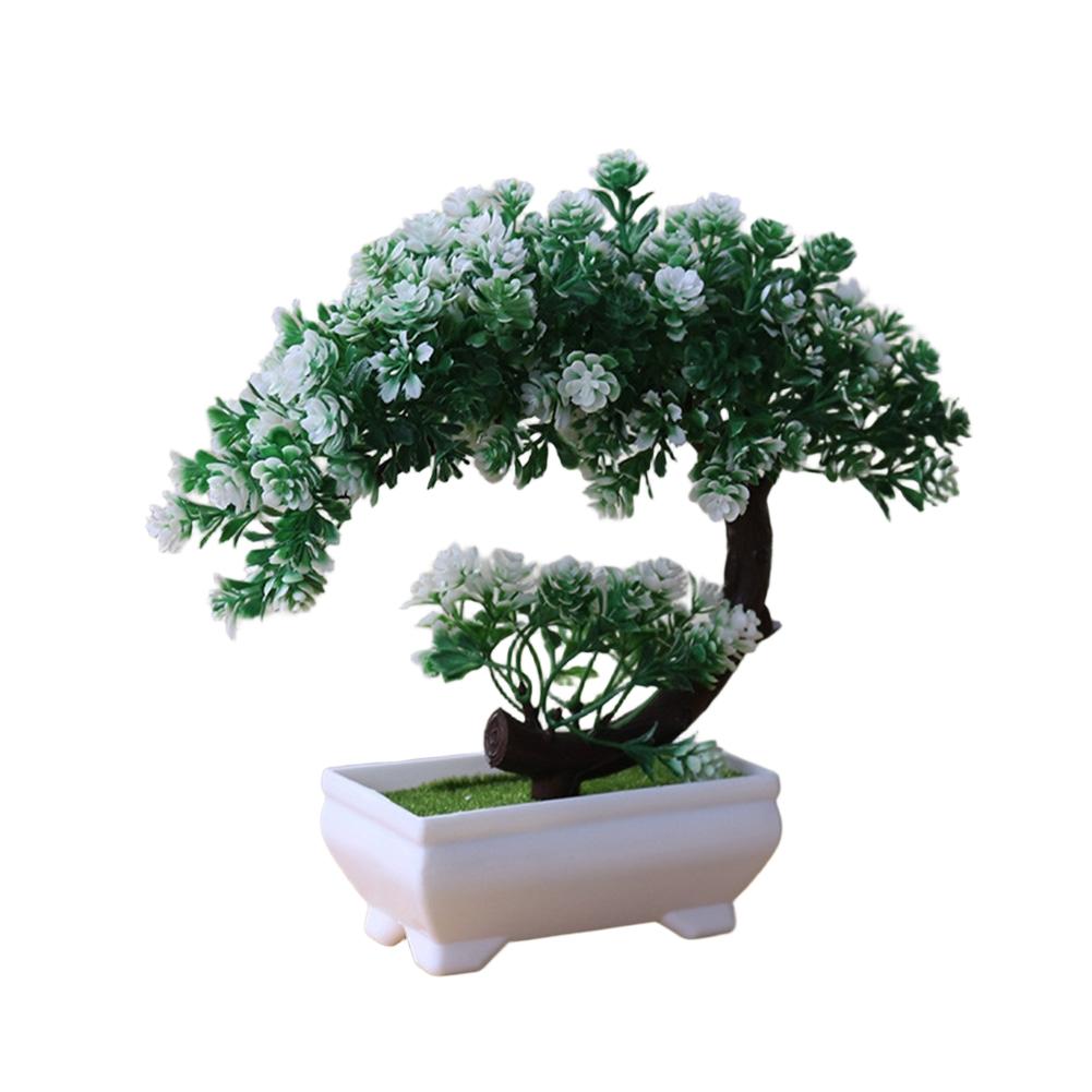 Low Maintenance Faux Potted Plant Realistic Foliage
