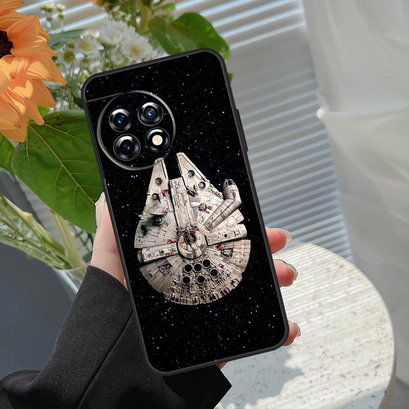 Space Ship Art Case For OnePlus 15 15R 13 13T 13R 12 12R 11 10 10R 10T 8T Nord 5 CE 4 2 3 Lite N20 N30 Cover