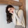 Spring and Autumn Knitted Vest Women's Retro V-neck Solid Color Waistcoat Outer Wear Sleeveless Fashion Sweater