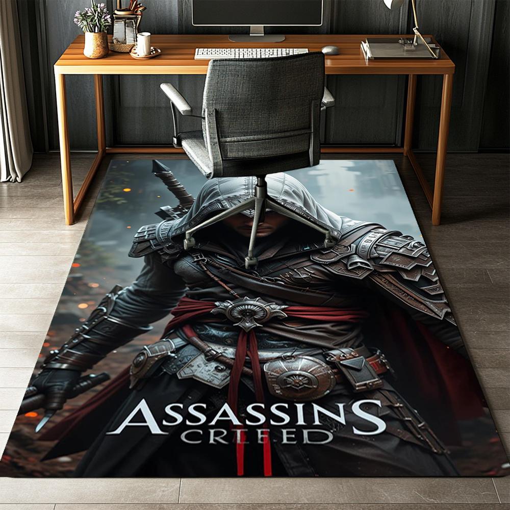 Assassin's Creed Printed Carpet,Rug,for Office Chair Living Room Bedroom Kitchen Room Decor Gifts.