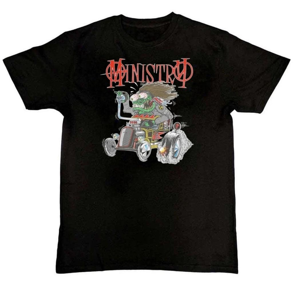 Ministry Band Graphic Print Mens T-Shirt