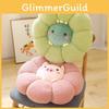 Teddy Toy Plush Animal Cushion Embroidered Design Children Room Reading Nook