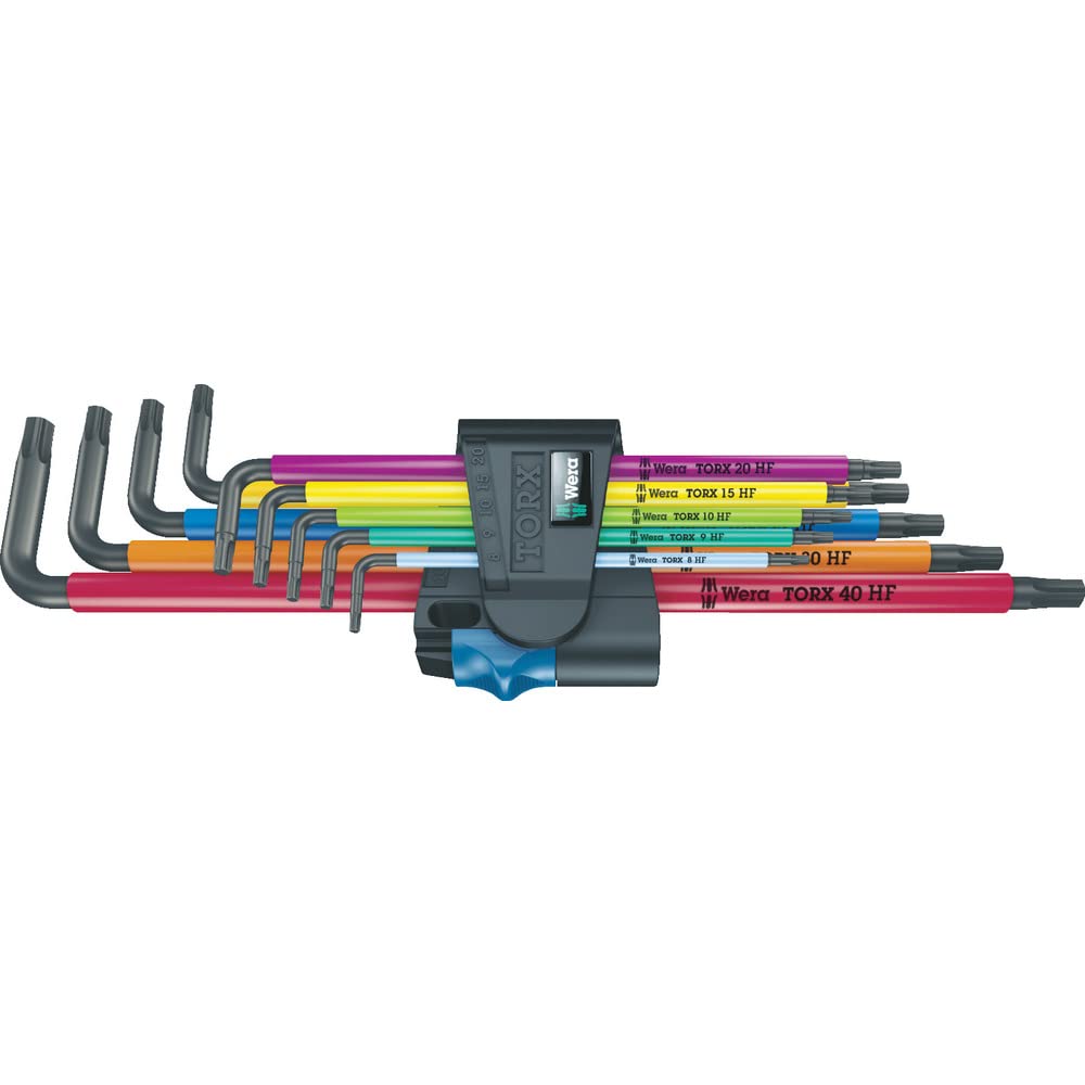 

Wera 05024470001 L Type Torque Wrench Set TX Sxl Multicolor HF 1 Long 9 Pieces Japanese Import | 967/9 [Regular Product]