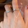 VENTFILLE 925 Sterling Silver Ring for Women Girl Gift Flower Bow Love Combination Ins Niche Jewelry Dropship Wholesale