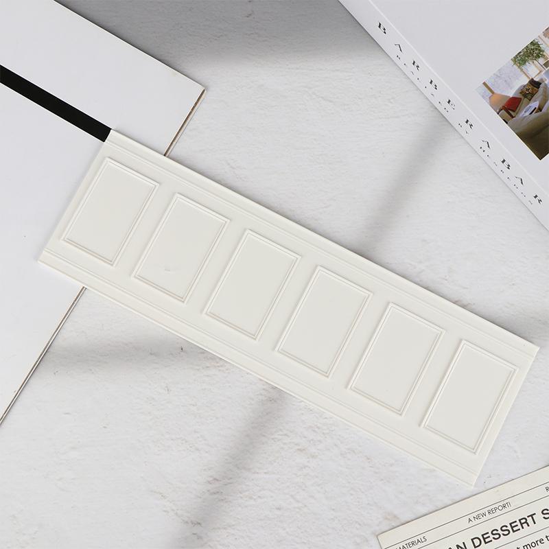

1Pcs 1/12 Dollhouse Square Wall Skirt Wall Panel For Micro Landscape Window Display Role Play Doll House Accessories A1