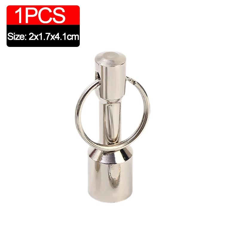 Strong Magnetic Keychain Weight Neodymium Magnet Pendant Magnets Stainless Stee Ferrous Metals Test Magnet Hanging Keys Holder