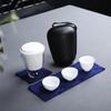 Chaxun Portable White Porcelain Travel Tea Set
