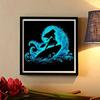 DIY Diamond Painting Round Diamond Motana, Riding The Wind and Breaking The Waves Full Diamond Mosaic Home Decoration Painting Cross Stitch Kit