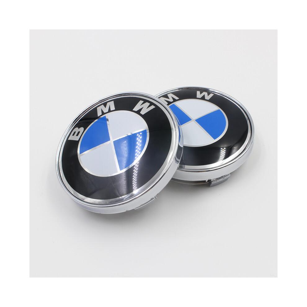 60mm Bmw Hubcaps Wheel Cover Car Logo Modified Wheel Plastic Center Decorative