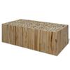 Day and Night - Day and Night Genuine Teak Coffee Table 90x50x30 Cm