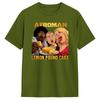 Afroman Giustizia per la Torta al Limone T-shirt in Cotone Hip Hop T-shirt per Uomo Estate Y2K Stampa Classica T-shirt a Maniche Corte