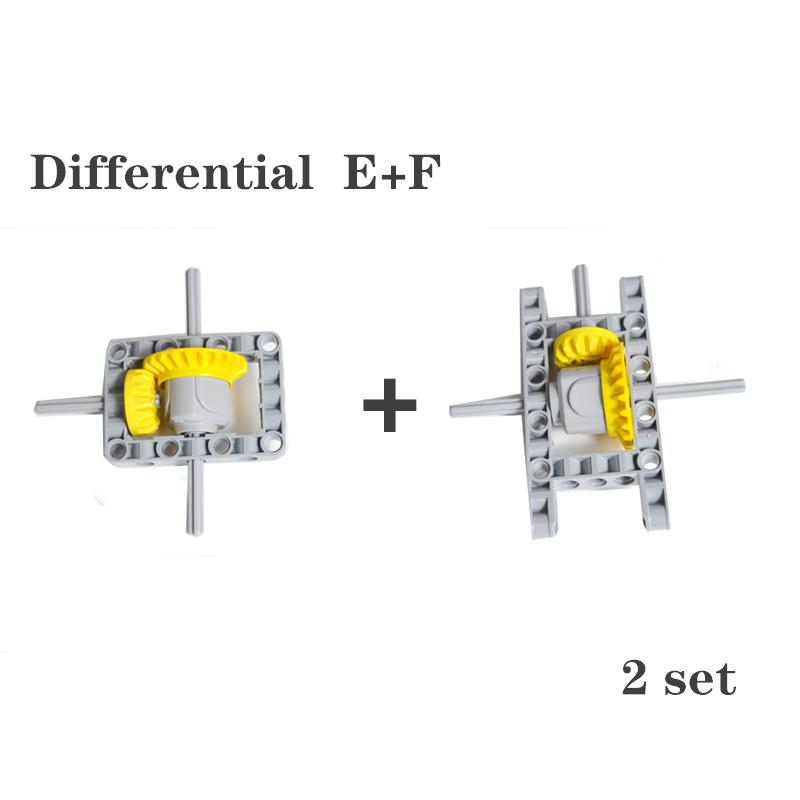 Power Functions Baustein Technische Motorteile Multi PF Werkzeug Kompatibel 8293 8883 Auto Zug M L XL Servomotor Steine Spielzeug