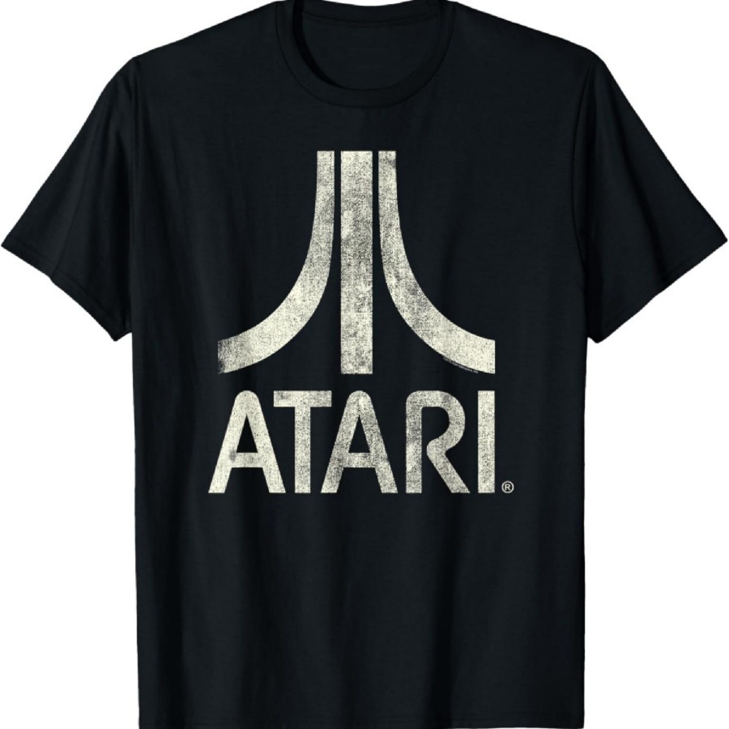 

Ripple Junction x ATARI Classic Video Game Logo Design Print T-Shirt XXXL чорний