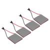 4Pcs Fireplace Fan Generator Plate Aluminum Alloy 227 Celsius  Fireplace Fan Repair Sheet