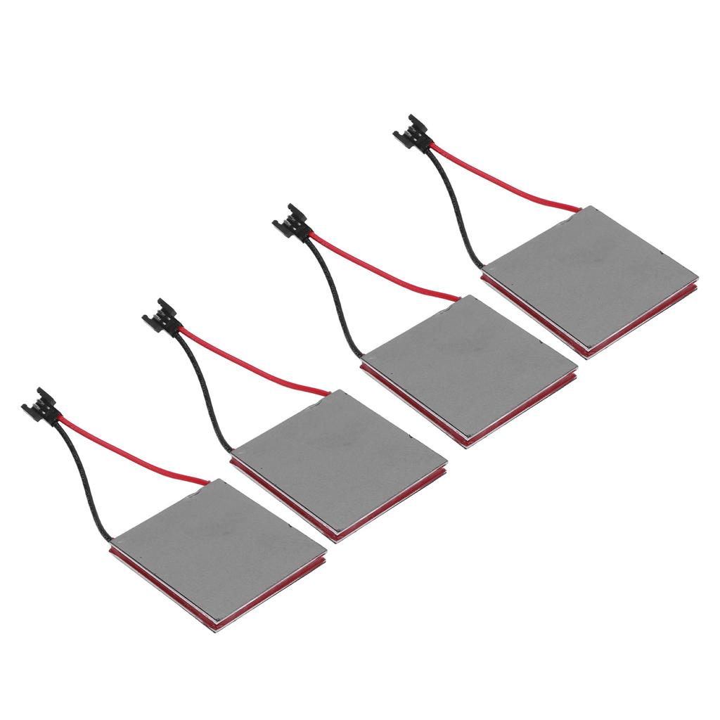 4Pcs Fireplace Fan Generator Plate Aluminum Alloy 227 Celsius  Fireplace Fan Repair Sheet