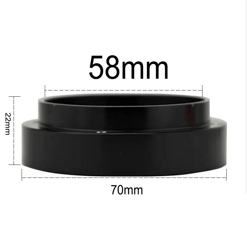 51/53/58mm Lapač mleté kávy Kroužek lapače kávy Kroužek proti prášení Látkový kroužek na kávovou rukojeť Dávkovací kroužek Dávkovací nálevka