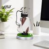 Practical Office Supplies Men Golf Pen Holder Set, Mini Bag Desk Organizer with 3 Set Club Pens, Novelty Decor for Men, Business Gift Desktop