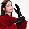 Pierre Cardin Women's Goatskin Touchscreen Gloves