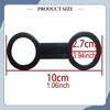 8 Pieces Scuba Dive Clips Attachments Universal Lightweight Tube Holders