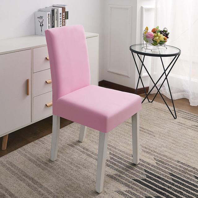 Color Stretch Spandex Dining Room Chair Covers Slipcover Living Room Home Party Wedding Decoration Chair Cover