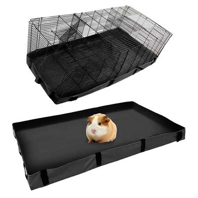 Washable Guinea Pig Cage Waterproof Bottom Soft Oxford Cloth Liners Pads for Small Animals Durable Reusable