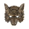 Wolf Head Mask 3D Mask High Elastic Lightweight Comfortable Werewolf Outdoor Photo Costume