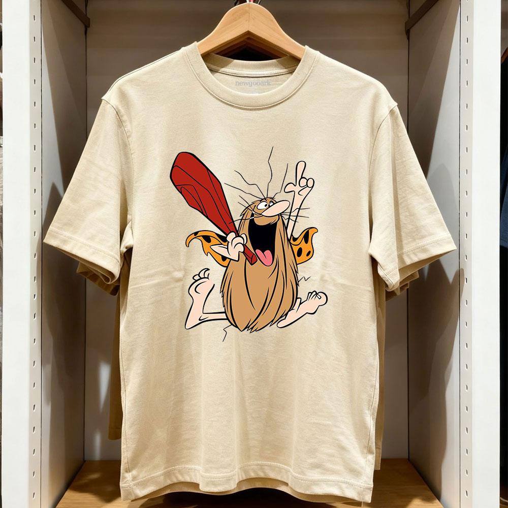 Cartoon Movie Captain CaveUnisex Essential TShirt Women Unisex Casual Cotton Printed T Shirts Creative Streetwear Camisetas Tops