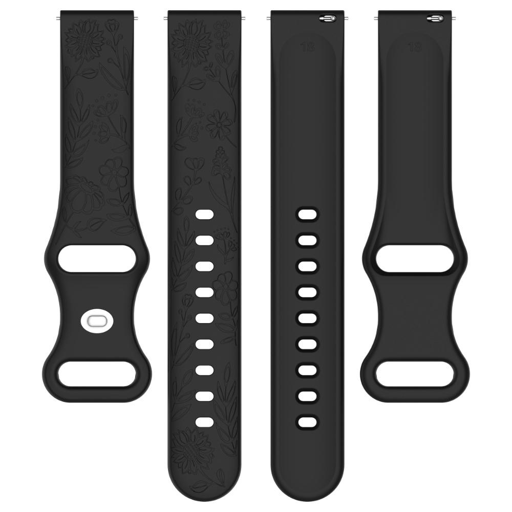 18MM 20MM 22MM Gravírovaný remienok pre Samsung Galaxy Watch 6 Classic 7 6 5 Sport Silikónový remienok pre Huawei Watch GT3 GT4Pro Remienok na hodinky